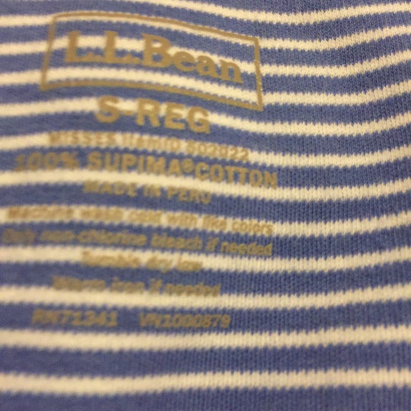 LL Bean v-neck t-shirt - Picture 5 of 6